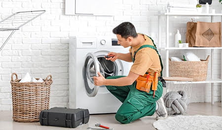 instalação lava e seca