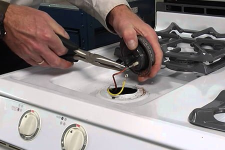 manutenção de fogão